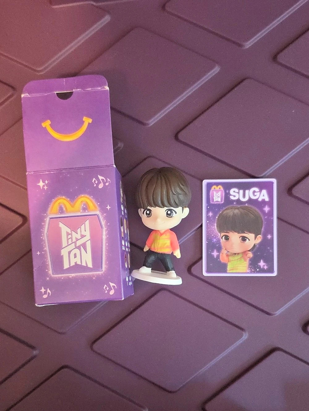 McDonald's TinyTAN Suga Figure - McDonald's BTS Meal Toy TinyTAN BTS Meal Figure